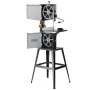 Bandsav med Stand Benchtop Bandsaw 9.65 i 370W to-trins