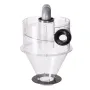 Cyclone Dust Separator, 4" Retrofit Cyclone Separator for Dust Collectors, ABS Dust Deputy With 2" Hole O.D. Connector & Hose fo