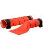 Dog Agility Training Equipment, 7 PCS Set Upgrade w/ Adjustable High Hurdles,6 Weave Poles,2 Tunnels,Jump Ring,Pause Box,Whistle