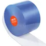 Clear PVC Strip Curtain, 45.7 m Length x 20 cm Width, Plastic Door Strip Bulk Roll, Walk in Freezer Cooler Curtain Strips for Do