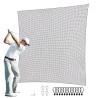 Golfnet, 10x10ft golføvelsesnet, indendørs rammer net til golf, baseball, hockey, fodbold, tunge nylon diy ball net,