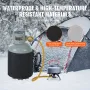 Isoleret båndstil gascylinder varmere for 40 lbs gasbeholdere