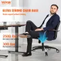 Office Chair Base Replacement, 28", 2500 lbs Static Load, Heavy Duty Universal Computer Desk Chair Stool Base Part with 5 Caster