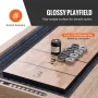 9 ft shuffleboard tabel 2 i 1 shuffleboard og bowling combo