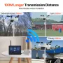 7-in-1 Wi-Fi Weather Station 186mm (7 in) TFT Display Wireless Outdoor Sensor