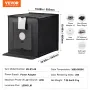 Photo Studio Light Box 505x485x495 mm 3000-5600K Adjustable 3 Color Temperatures