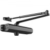 Door Closer, Automatic Door Closer Commercial or Residential Use for Door Weights 150 kg, Adjustable Size Hydraulic Buffer Door