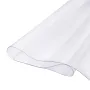 Plastic Table Cover, 54 x 54 Inch 1.5 mm Thick Clear Table Protector, Square PVC Desk Mat, Waterproof & Easy Cleaning Desk Pad T