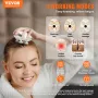 Electric Scalp Massager with Heat, Rechargeable Heated Head Massager, IPX7 Waterproof | Portable Kneading Scalp Scratcher with 8