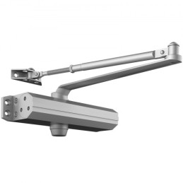 Door Closer, Automatic Door Closer Commercial or Residential Use for Door Weights 120 kg, Adjustable Size Hydraulic Buffer Door