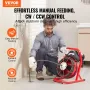 Dræner renere maskine dræningskrig 50ft x 1/2 tommer manual