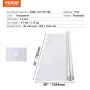 PVC Tabel Protector 30x60 tommer Clear Plastic Desk Protector