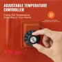 208.2 L Metal Drum Heater 1200 Watt 25.4 cm Width, 30-150°C Adjustable