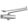 Door Closer, Automatic Door Closer Commercial or Residential Use for Door Weights 85 kg, Adjustable Size Hydraulic Buffer Door