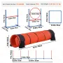 Dog Agility Training Equipment 5 PCS -opgradering m/