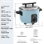 Kommerciel ris komfur 40-cup non-stick pot 8l 24 timer Keep