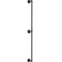 Pipe Stair Handrail, 182.9 cm Staircase Handrail, 199.6 kg Load Capacity Carbon Steel Pipe Handrail, Industrial Pipe Handrail wi
