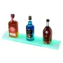 Vægmonteret LED-oplyst spiritusflaske Display Home Bar Shelf 24
