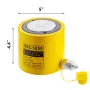 50 Ton Solid Hydraulic Ram Cylinder Jack 2" 50mm Stroke Single Acting Pump