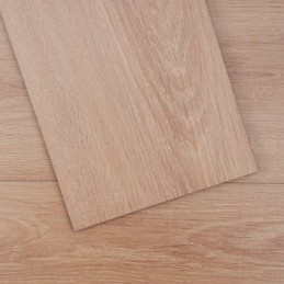 Self Adhesive Vinyl Floor Tiles 36 x 6 inch, 36 Tiles 2.5mm Thick Peel & Stick, Natural Wood Grain DIY Flooring for Kitchen,