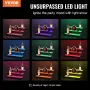 LED oplyst spiritusflaske Display Bar Shelf RF & App Control 16