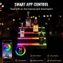 LED oplyst spiritusflaske Display Bar Shelf RF & App Control 16