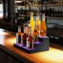 LED oplyst spiritusflaske Display Bar Shelf RF & App Control 16