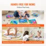 Baby Bouncer, Baby Activity Center 360° Rotation & Adjustable Height, Toddler Play Jumper with Developmental Toys, Music Lights 