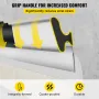 Drywall Skimming Blade Putty Knife Combo 25.4/40.6/61 cm Trowel Tool w/ Handle