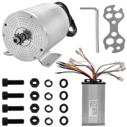 60V DC 2000 Watt Electric Brushless Motor Controller med 11 tand tandhjul og monteringsbeslag til Go Karts Scootere & E-Bike