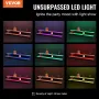 LED oplyst spiritusflaske Display Bar Shelf RF & App Control 40