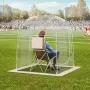 Sports Tent, 1 Person, Instant Tent Shelter Weatherproof Pod, Outdoor Bubble Clear View Tent, Climate Canopy Shelter for Soccer,