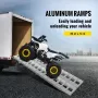 84 "X14" Aluminiumsbelastningsramper 6000 kg bil trailer Truck