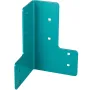 Workbench Corner Brackets, 5mm Thick Steel Shop Table Bracket Kit, 8 PCs Workbench Bracket Kit, Right Angle Shop Table Corner Br