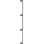 Pipe Stair Handrail, 335.3 cm Staircase Handrail, 199.6 kg Load Capacity Carbon Steel Pipe Handrail, Industrial Pipe Handrail wi