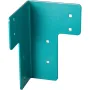 Workbench Corner Brackets, 5mm Thick Steel Shop Table Bracket Kit, 8 PCs Workbench Bracket Kit, Right Angle Shop Table Corner Br