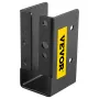 Concealed Joist Hanger, 2 x 4" Outdoor Accent Concealed-Flange, Pack of 12 Concealed Joist Bracket, Q235 Steel Plate Powder-Coat