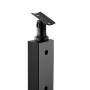 Cable Railing Post, 42" x 1" x 2" Steel Horizontal Hole Deck Railing Post, 12 Pre-Drilled Holes, SUS304 Stainless Steel Cable Ra