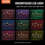 LED oplyst spiritusflaske Display Bar Shelf RF & App Control 40