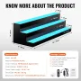 LED oplyst spiritusflaske Display Bar Shelf RF & App Control 40