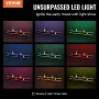LED oplyst spiritusflaske Display Bar Shelf RF & App Control 60