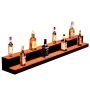 LED oplyst spiritusflaske Display Bar Shelf RF & App Control 60