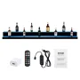 LED oplyst spiritusflaske Display Bar Shelf RF & App Control 72