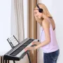 88 Key Digital Piano Keyboard, Semi Weighted Keys, Full Size Electric Portable Keyboard Piano Set with 1000 Tones Built-In Speak