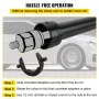 Inner Tie Rod Tool Kit, 12 Pcs Tie Rod Removal Tool, 12 Pcs Crowfoot Adapters Master Inner Tie Rod Tool Set, 1/2 Inch Drive Tube