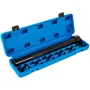 Inner Tie Rod Tool Kit, 12 Pcs Tie Rod Removal Tool, 12 Pcs Crowfoot Adapters Master Inner Tie Rod Tool Set, 1/2 Inch Drive Tube