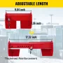 Tung Cargo Lock Cargo Container Lock 9.84 "-17.32" Range med 2
