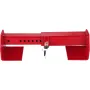 Cargo Container Lock 9.84"-17.32" Locking Distance Semi Truck Door Locks with 2 Keys Shipping Container Accessories Red Powder-c