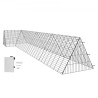 Chicken Tunnels, 157.5 x 39.4 x 24.2 inch(LxWxH) Chicken Tunnels for Yard, Portable Chicken Tunnels for Outside with Corner