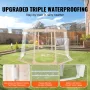 Sports Tent, 4-8 People, Instant Pop-Up Tent Shelter Weatherproof Pod, Outdoor Bubble Clear View Tent, Climate Canopy Shelter fo